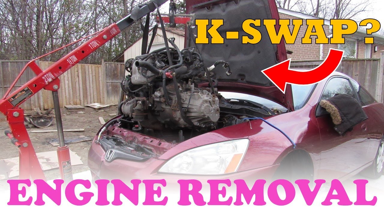 How to Remove an Engine | Honda  K-series