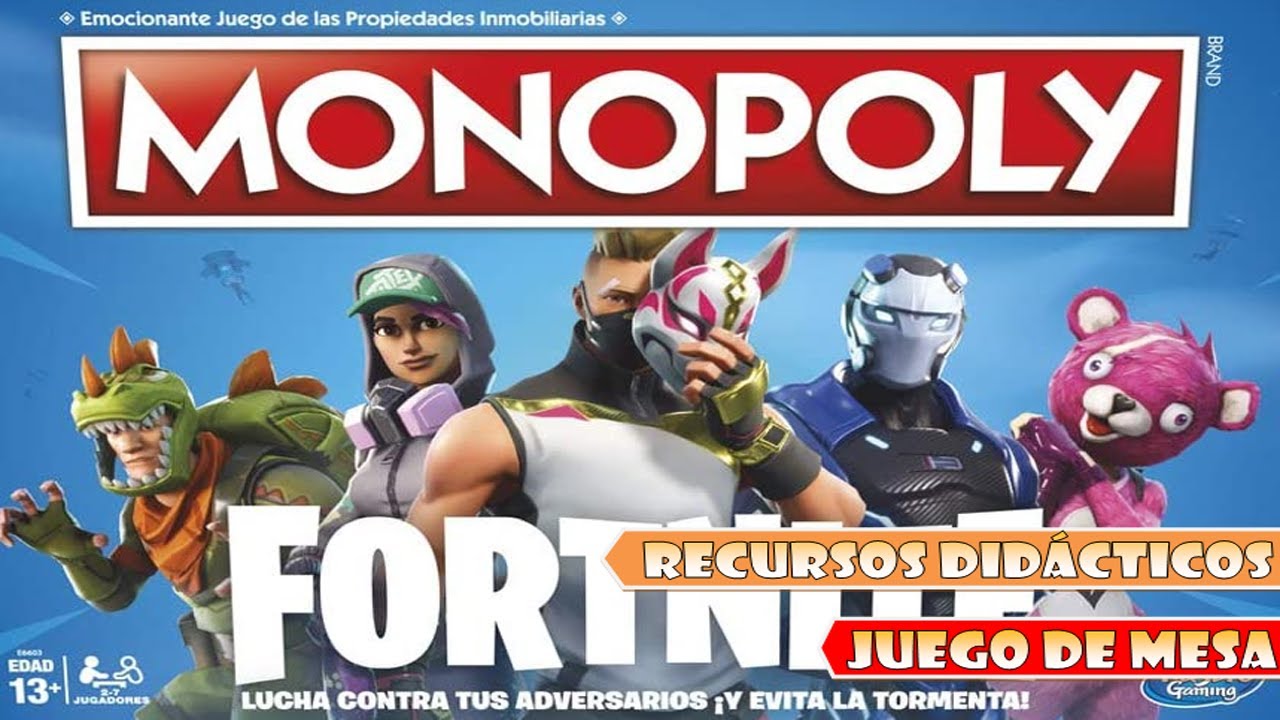 Monopoly Fortnite [Juego de mesa]