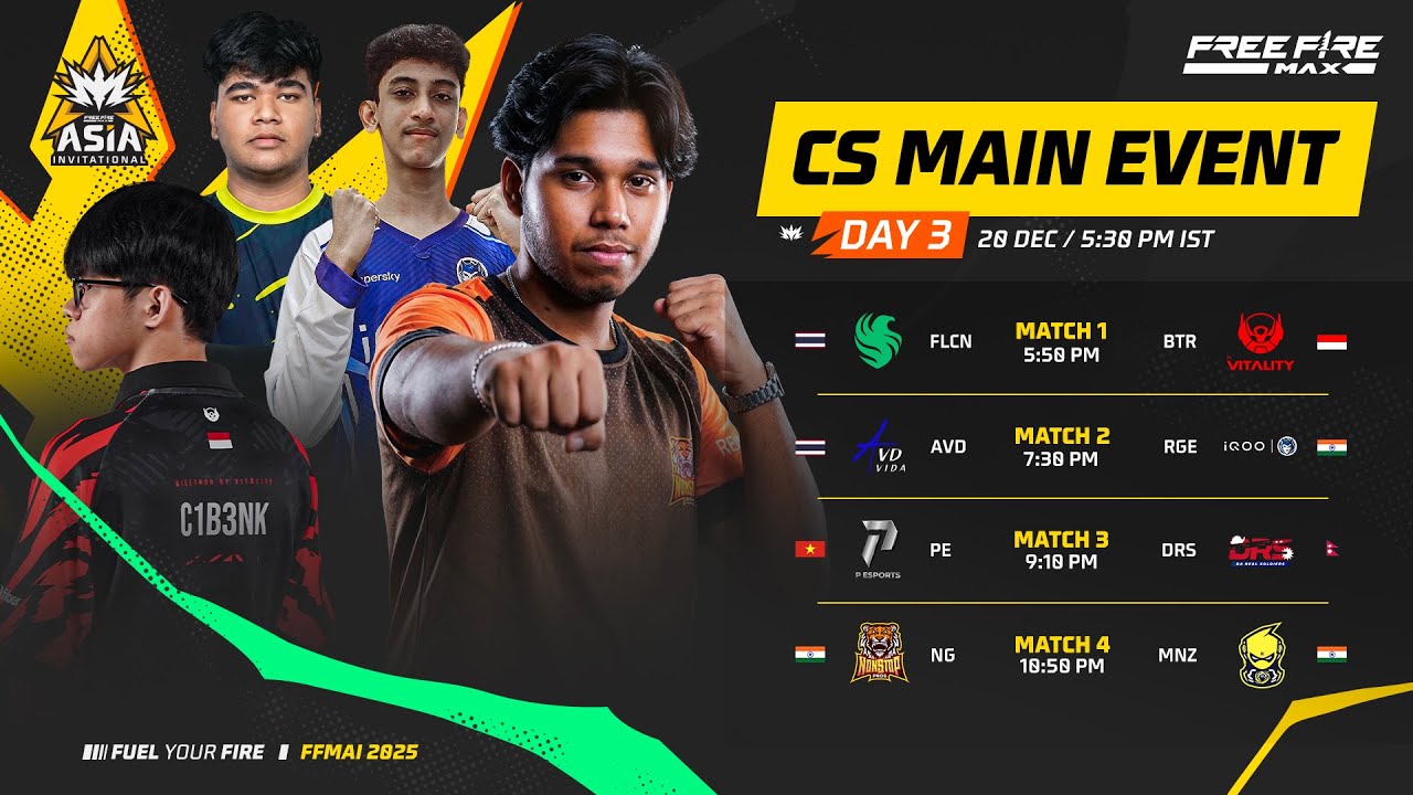 🔴 [HI] FFMAI 2025 | CS Main Event - Quarterfinals