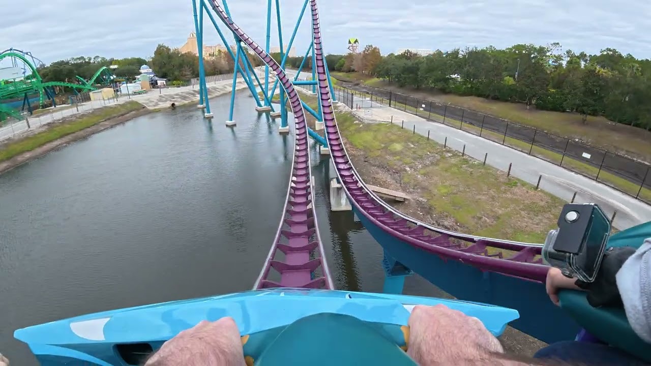 Mako Front Row POV @ SeaWorld Orlando