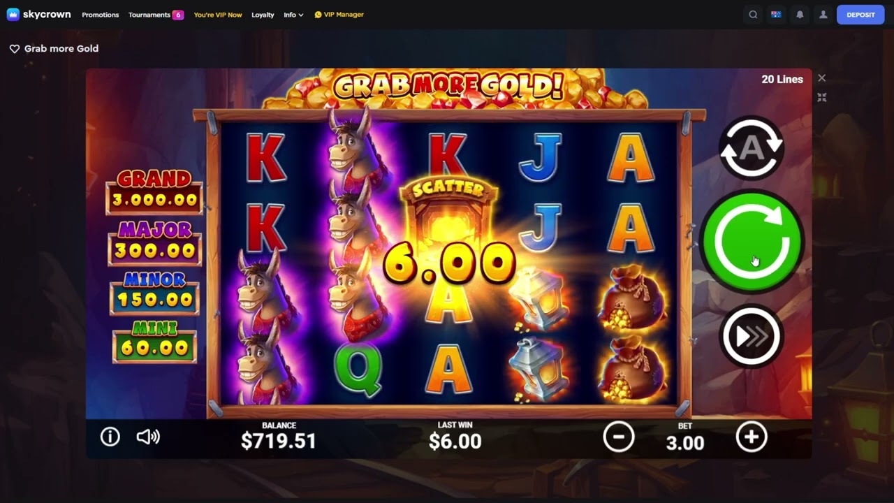 Will it pay or will i bust? - Gambling on Grab More Gold - Session 2.