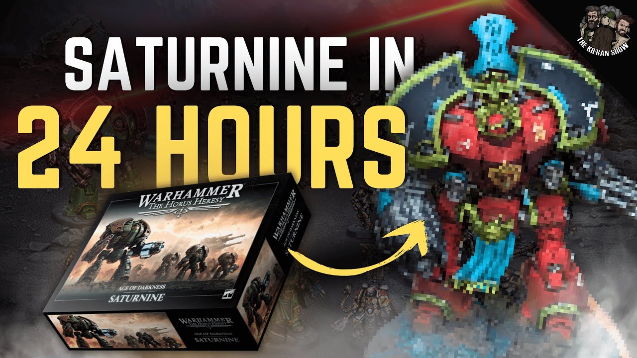 Can you paint SATURNINE in 24 hours?