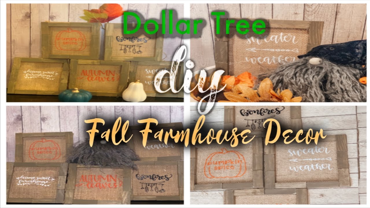 Fall Dollar Tree DIY| Farmhouse Decor