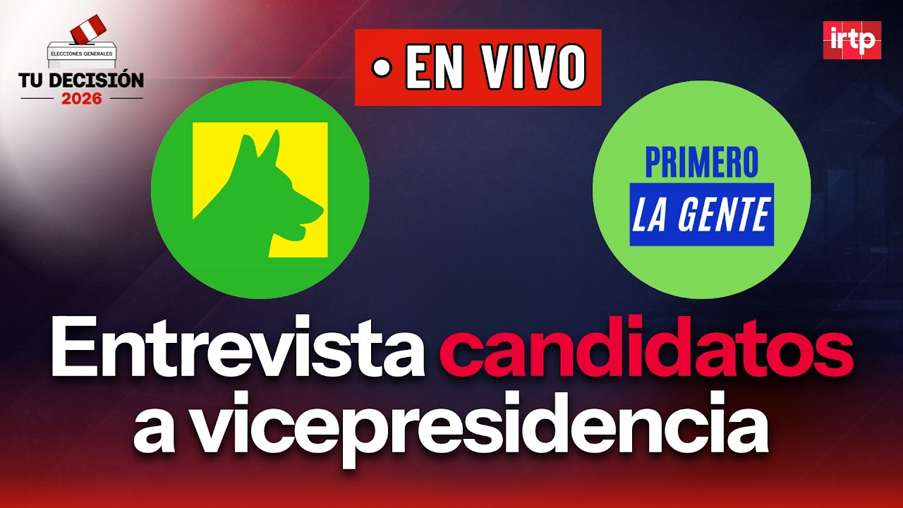 Candidatos a la vicepresidencia: Primero la Gente y Progresemos | “Tu decisión 2026”