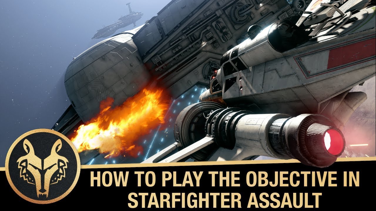 Starfighter Assault Tutorial: tips and best Star Cards guide for playing the objective [SWBF2]