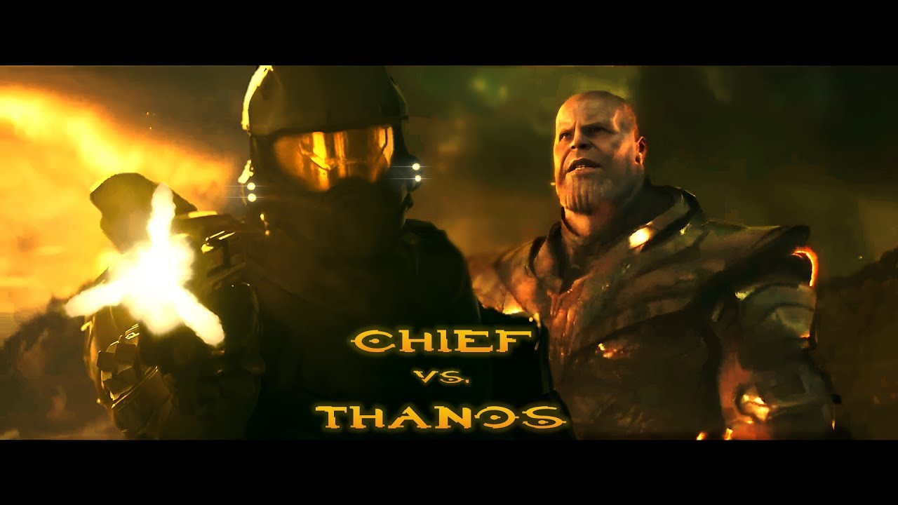 Master Chief vs. Thanos (Mashup Fight Scene)