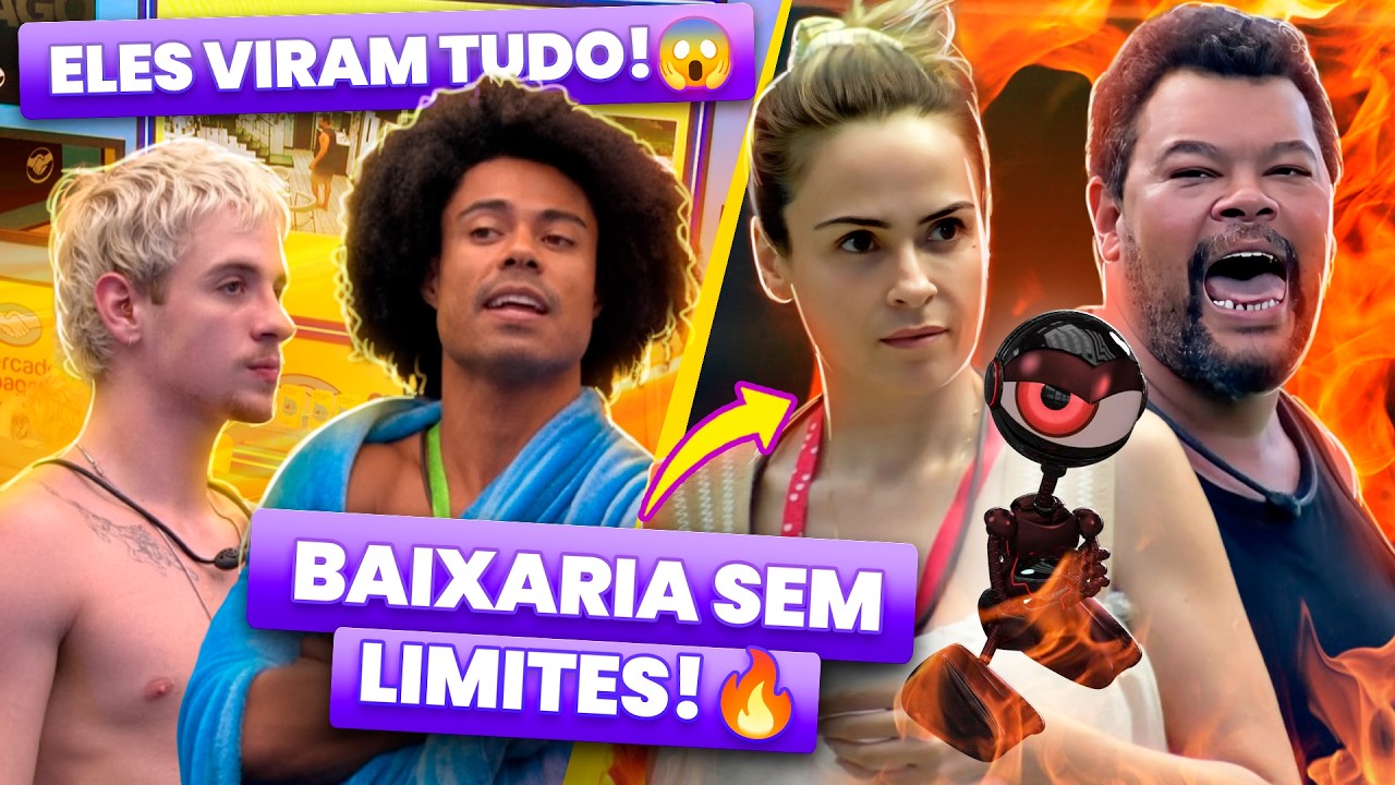 BBB 26: BRENO E JULIANO NO QUARTO SECRETO; BABU X ANA PAULA! | Virou Festa