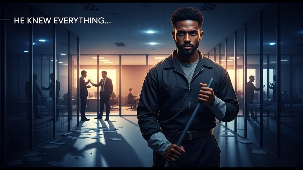 The Quiet Janitor Who Knew Everyone’s Secrets - What He Did Will Shock You