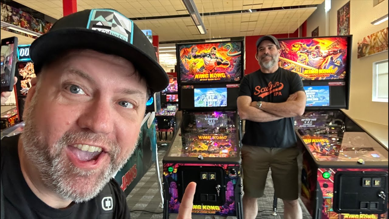Don’s Pinball Podcast is live at Stern Pinball with King Kong!!