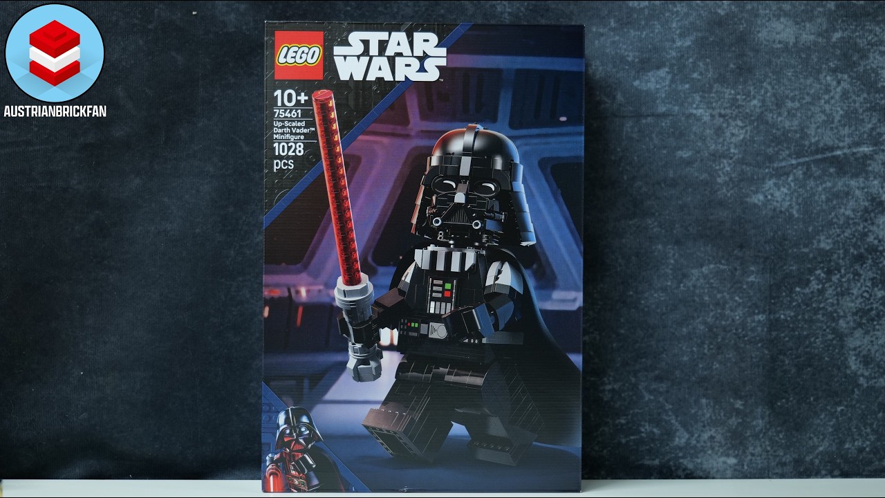 LEGO Star Wars 75461 Upscaled Darth Vader Minifigurka &ndash; recenzja LEGO Speed ​​Build