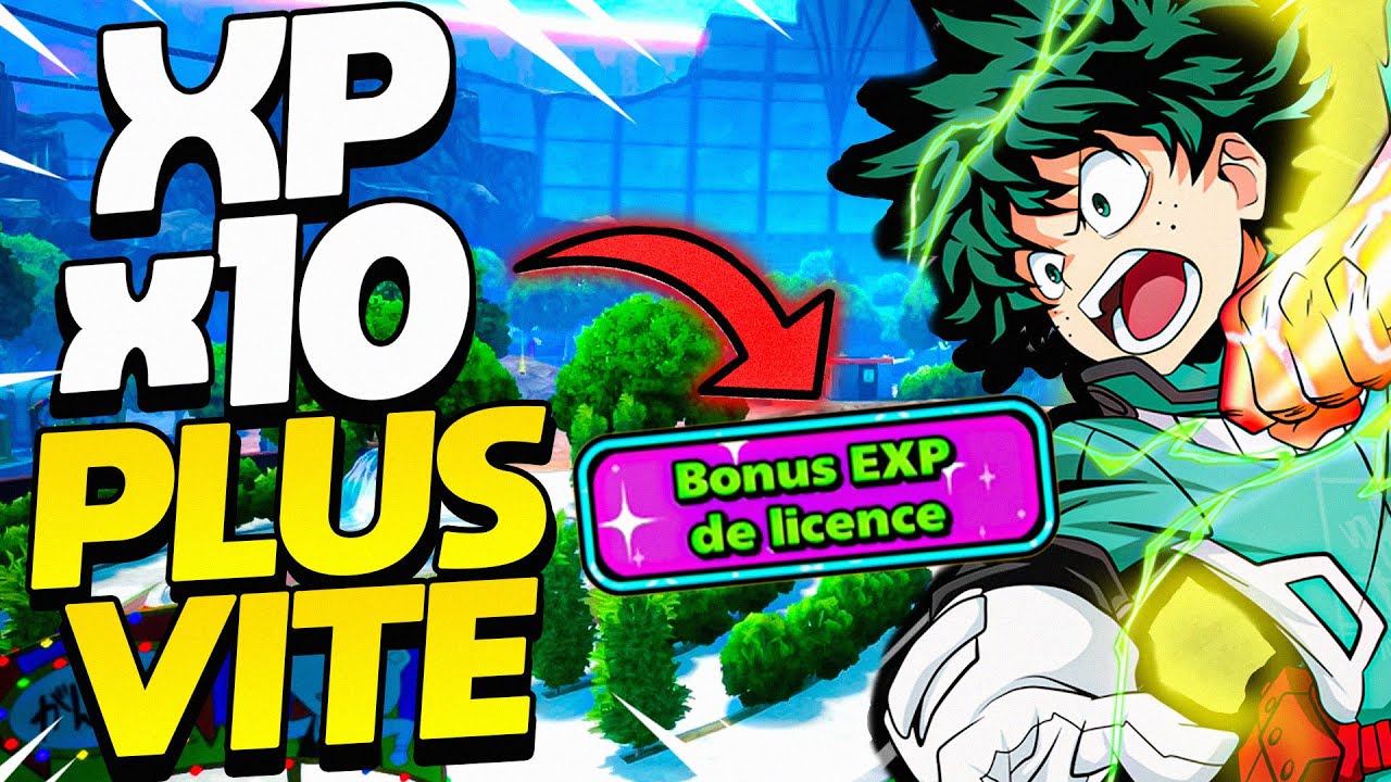 COMMENT FARM XP RAPIDEMENT SUR MY HERO ACADEMIA ULTRA RUMBLE !! MEILLEURE TECHNIQUE