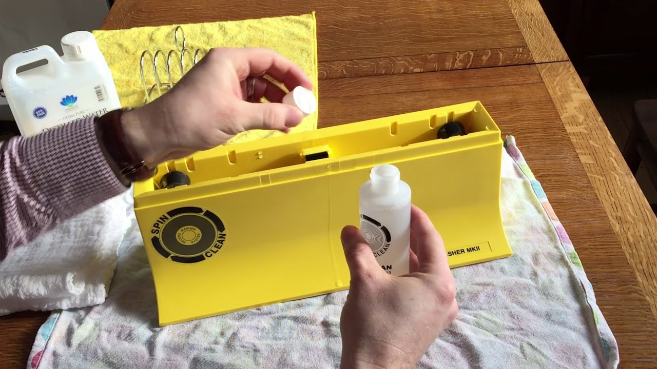 How to Clean Vinyl Records Using The Spin-Clean Record Washer