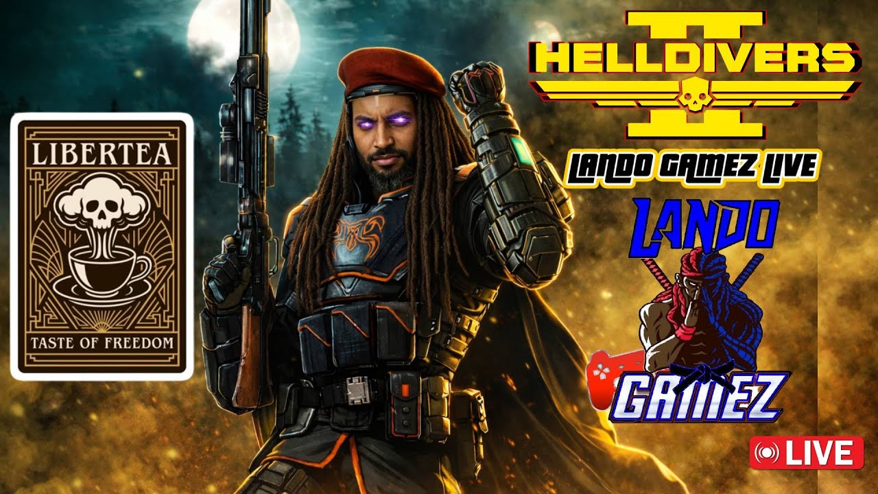 🪐FOR LIBER-TEA! ☕️💰FOR THE DEMOCRACY! 🌍🔴 HELLDIVERS 2 LIVE 🔴 #helldivers2 @ArrowheadGameStudios