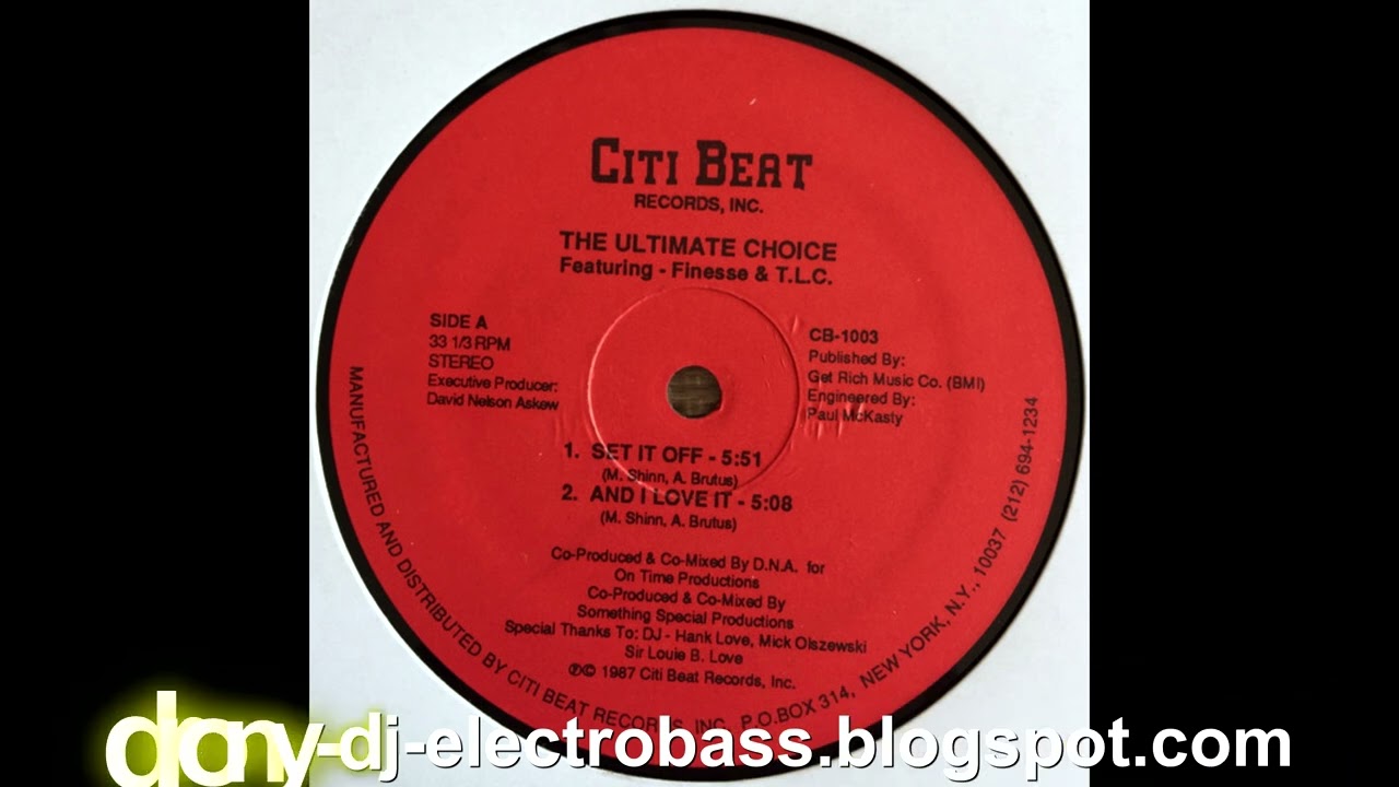 The Ultimate Choice - And I Love It (1987)
