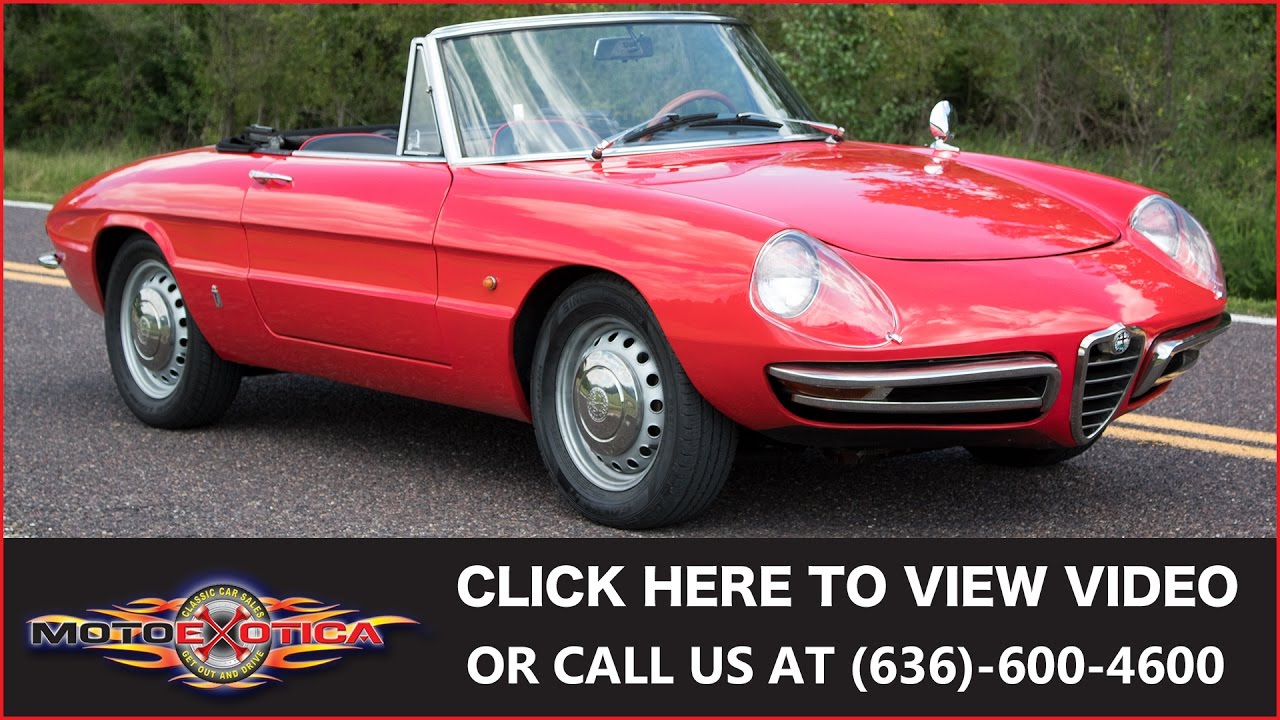 1967 Alfa Romeo Duetto (SOLD)