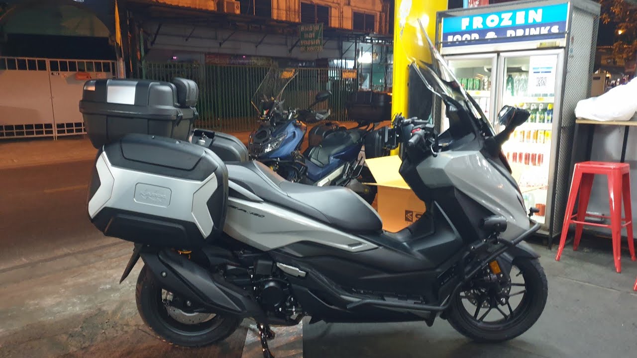 Review FORZA350 Master Grand Touring Set #250123 ( TRK52 + KVC35 + GIVI + SRC + PIAA )