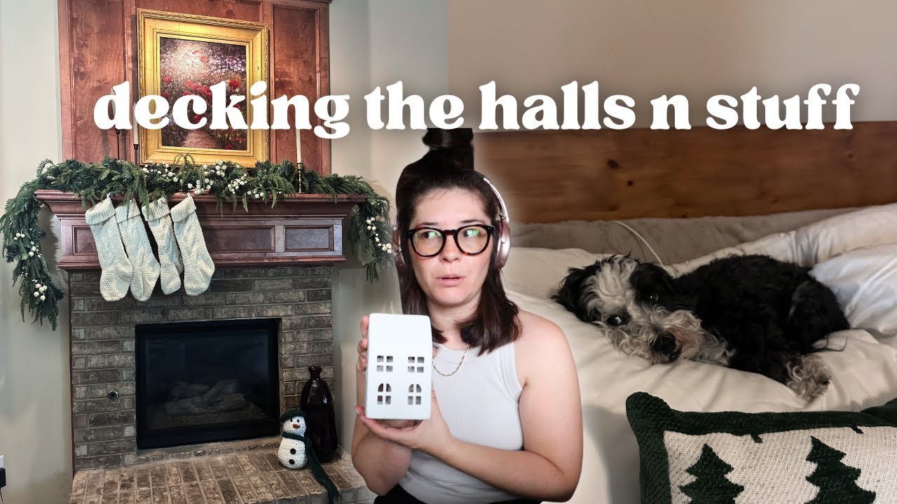 VLOG starting to decorate for Christmas!
