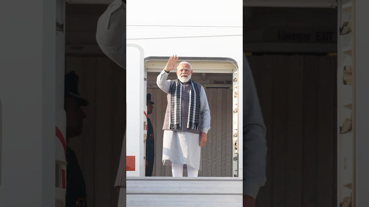 PM Modi embarked on a two day visit to Israel | #shorts