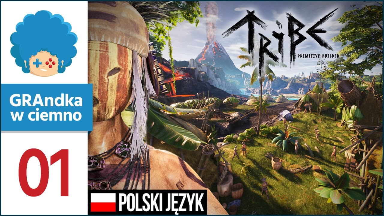 Tribe: Primitive Builder PL #1 | Zakładam klan Lamen&oacute;w, bo 