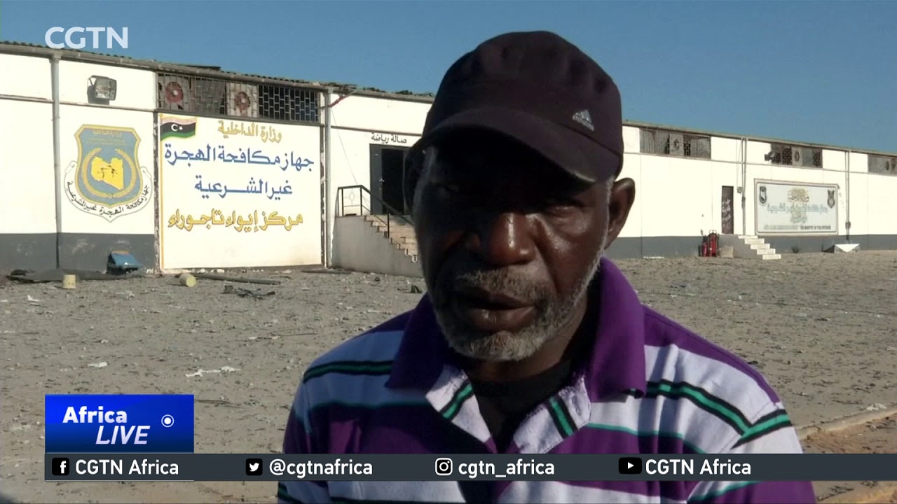 Air raid kills dozens at Tripoli migrant detention centre