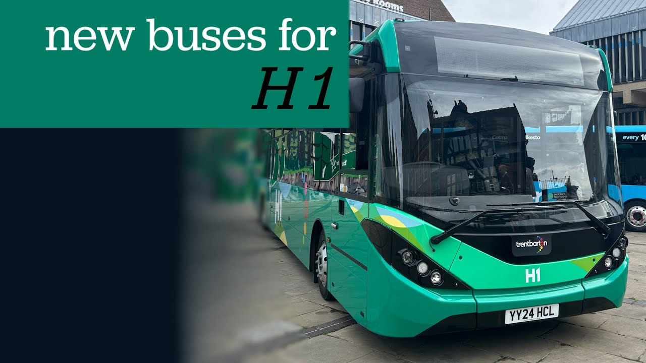 trentbarton’s new 2024 buses (PART 3) — H1