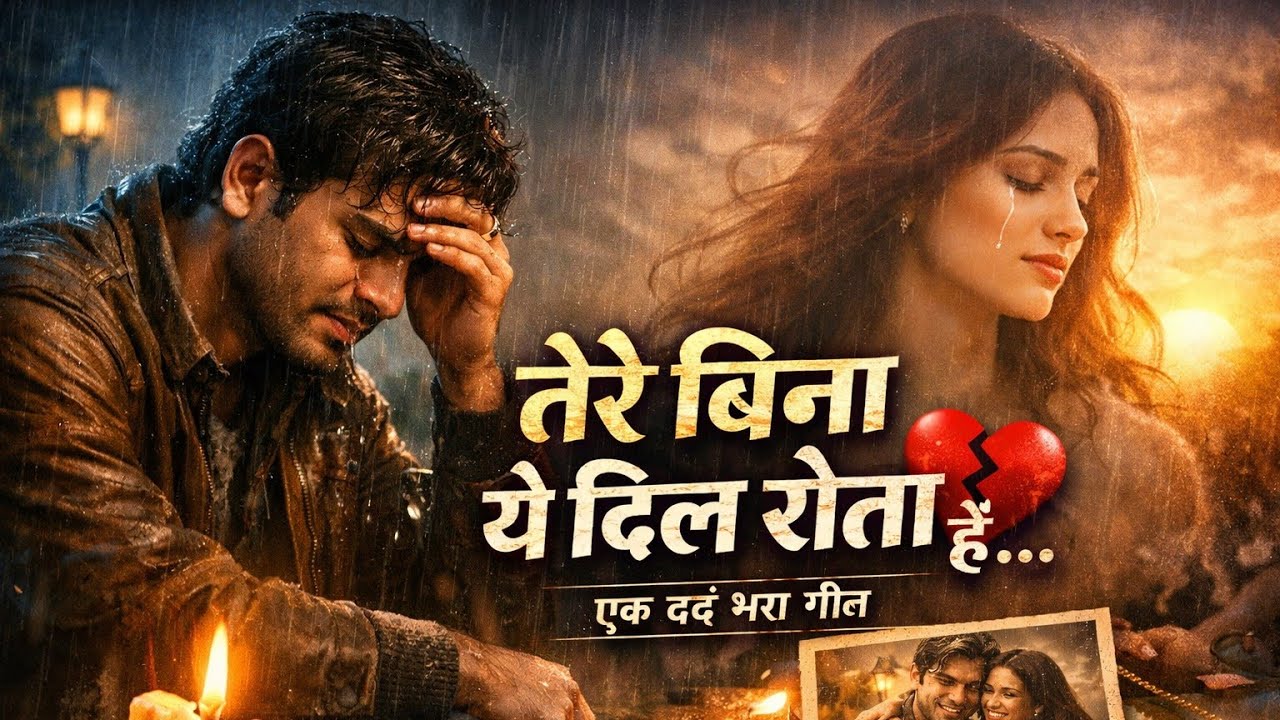तेरे बिना ये दिल रोता है | 90s Sad Love Song | Heart Touching Breakup Song | Very Emotional Hindi