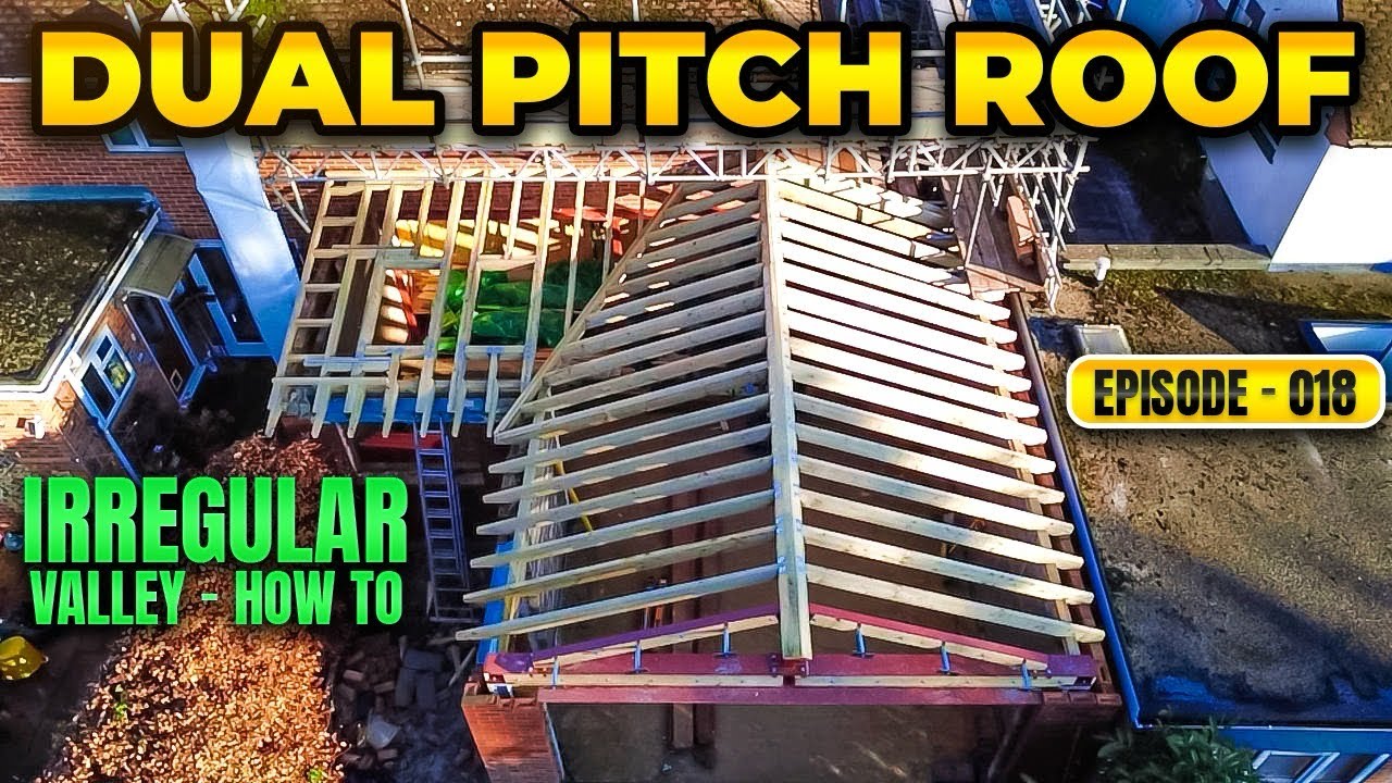 Dual Pitch Roof, Irregular Valley - How To - Episode 018