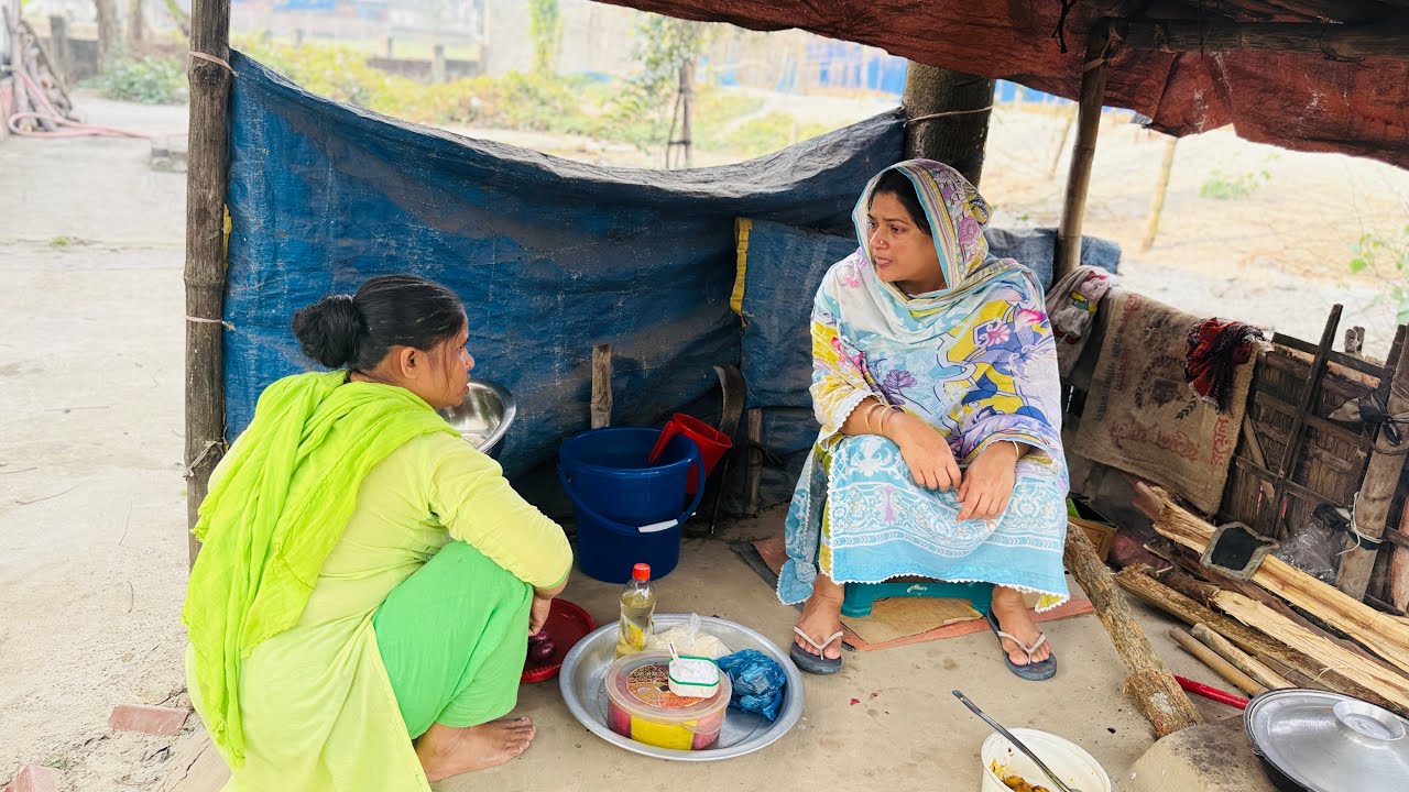 আজকে আমার অসুস্থ শরীর নিয়ে সকাল থেকে সন্ধ্যা পর্যন্ত কি কি করলাম চুলায় শোল মাছ দিয়ে দেশি সিমে