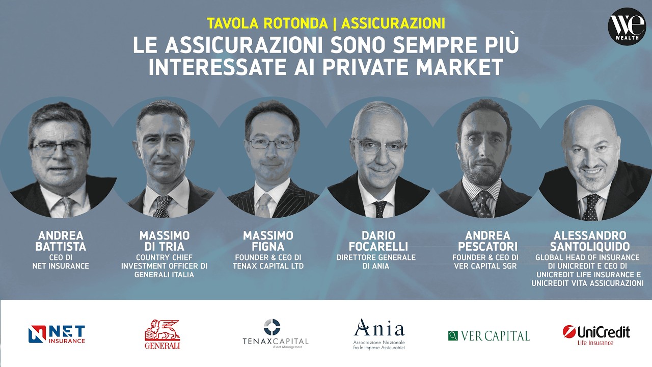 Le assicurazioni sono sempre più interessate ai private market