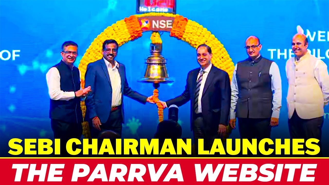 LIVE: SEBI Chairman Tuhin Kanta Pandey launches the PaRRVA website and delivers the keynote address