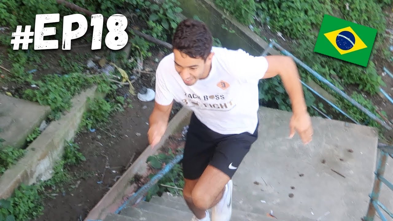 2 exercices pour développer la PUISSANCE et L'EXPLOSIVITÉ des JAMBES dans une FAVELAS de RIO - #EP18