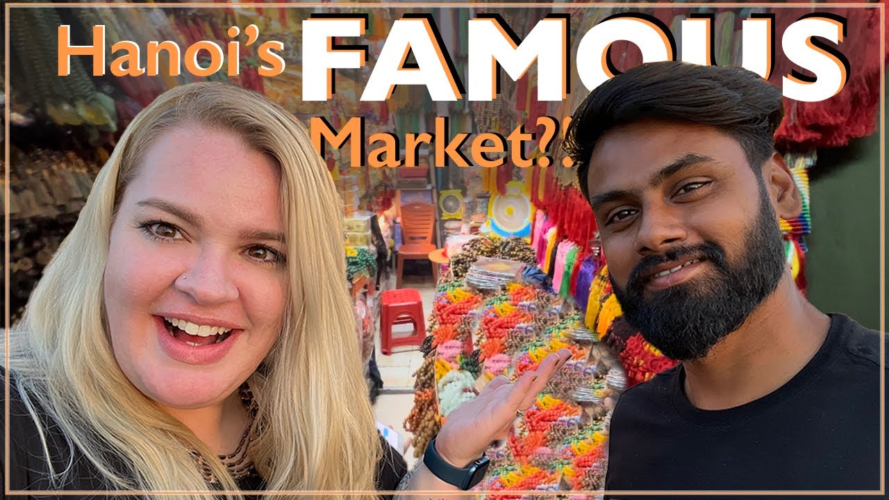 THIS IS HANOI'S MARKET?!? | Amazing and Unforgettable Vietnam Travel Experience!
