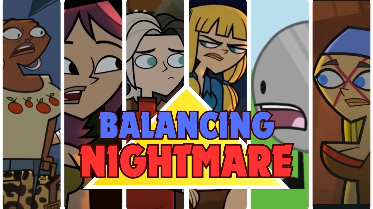 Animated Survivor shows are a balancing Nightmare - Total Drama / Disventure Camp Analysis
