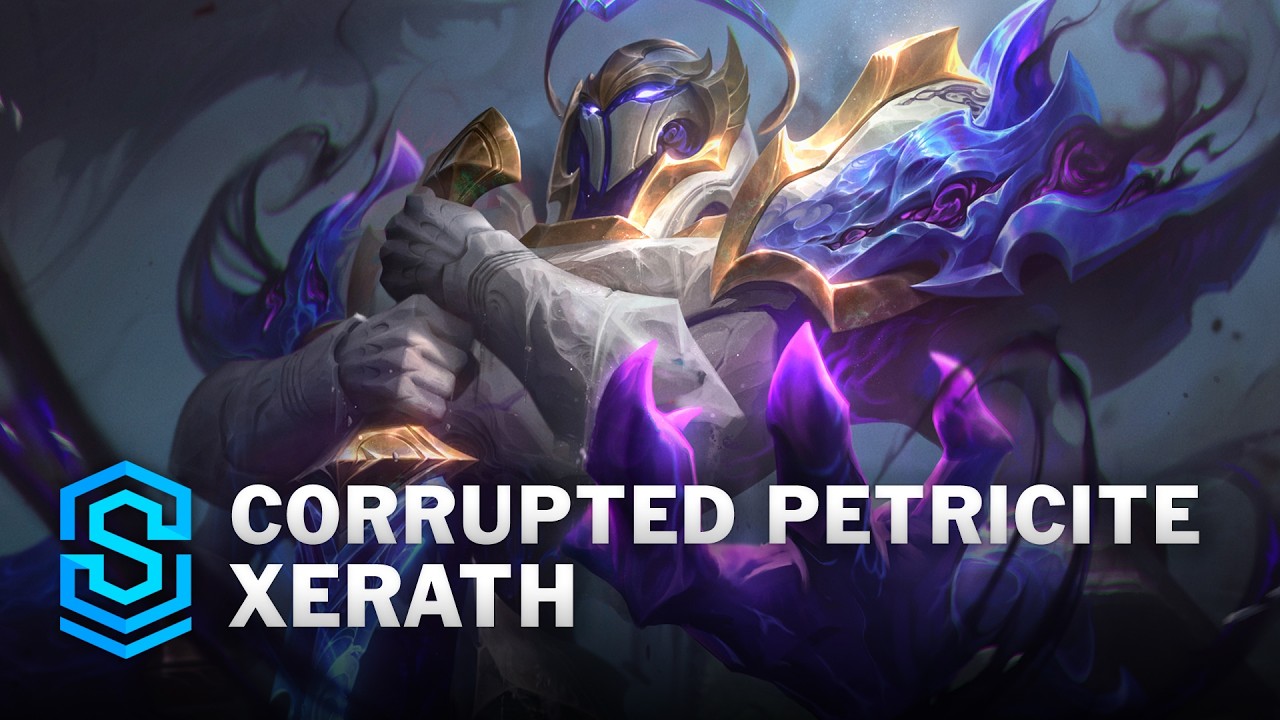 Corrupted Petricite Xerath Skin Spotlight - League of Legends