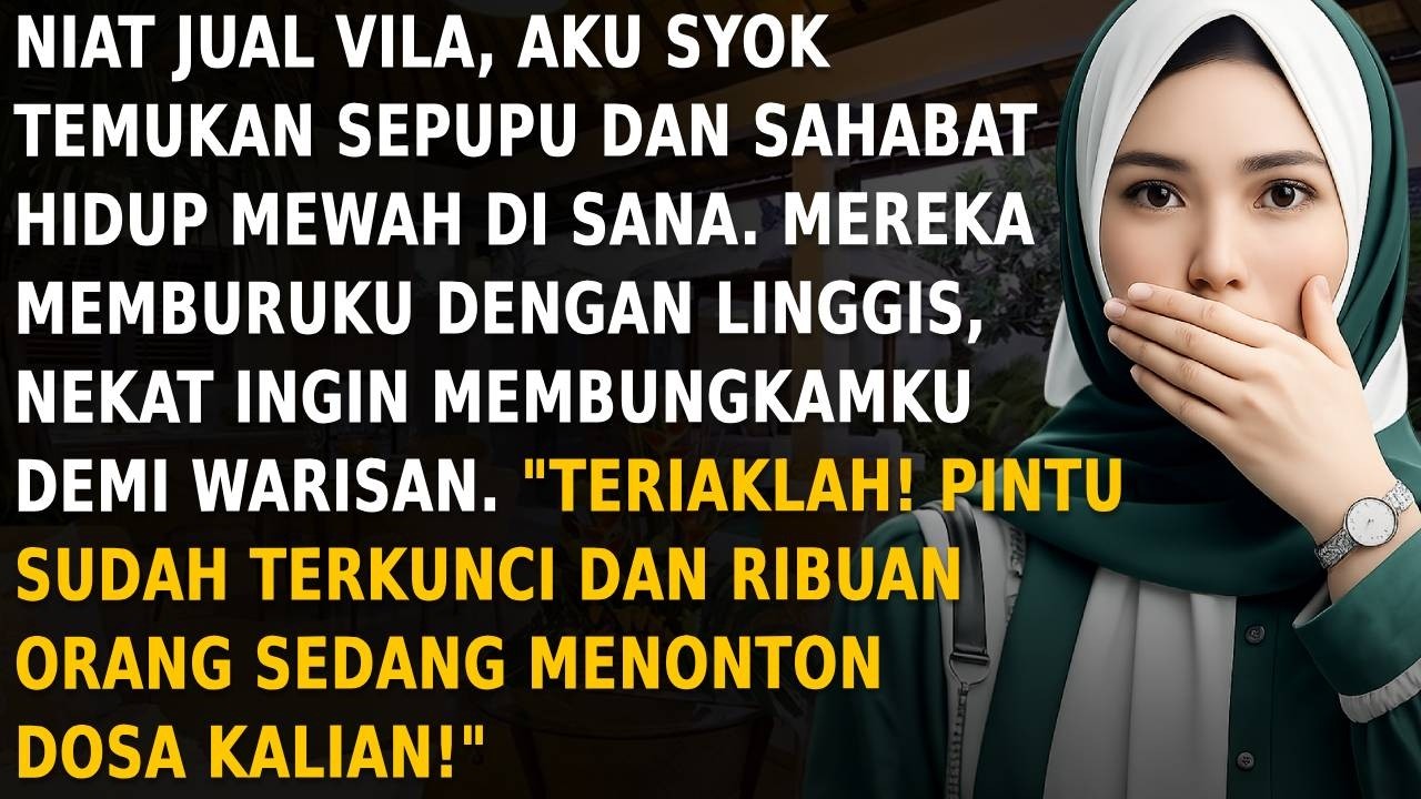 Setelah kulepas vila warisan, ipar mengamuk. Saat kutunjukkan isi brankas, mereka sujud gemetar...