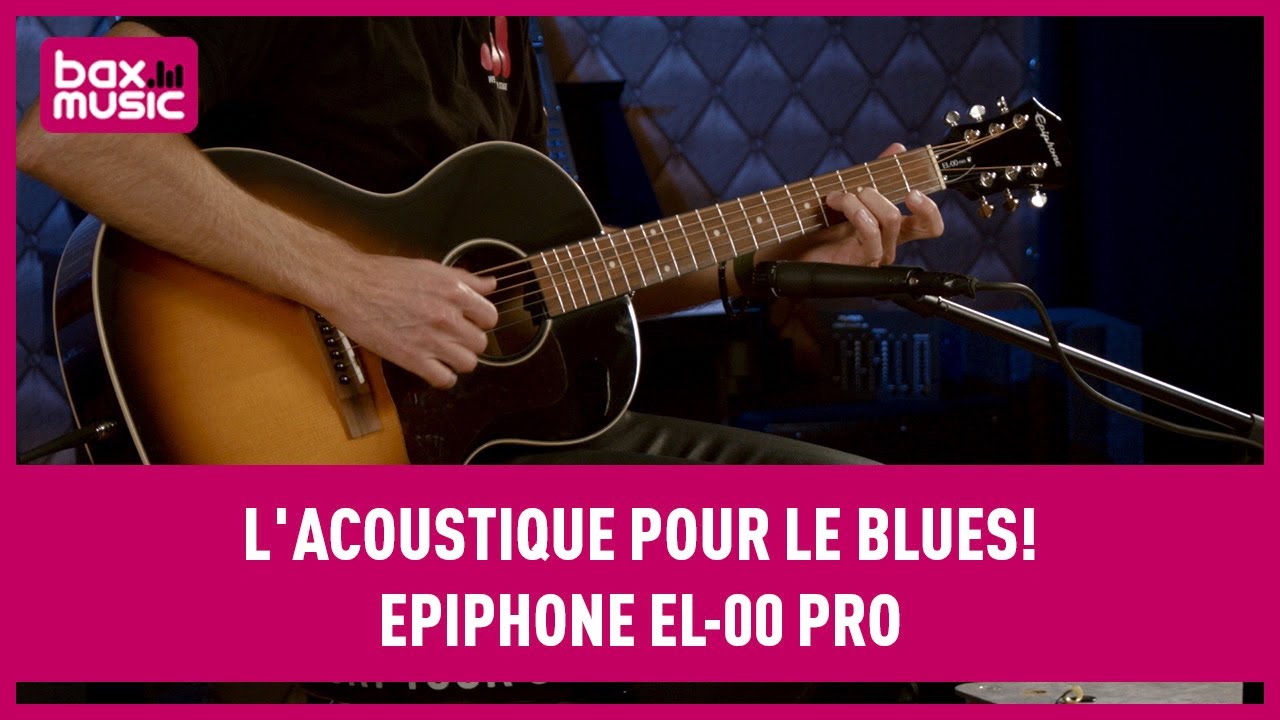 ESSAI de L'Epiphone EL-00 Vintage | Bax Music