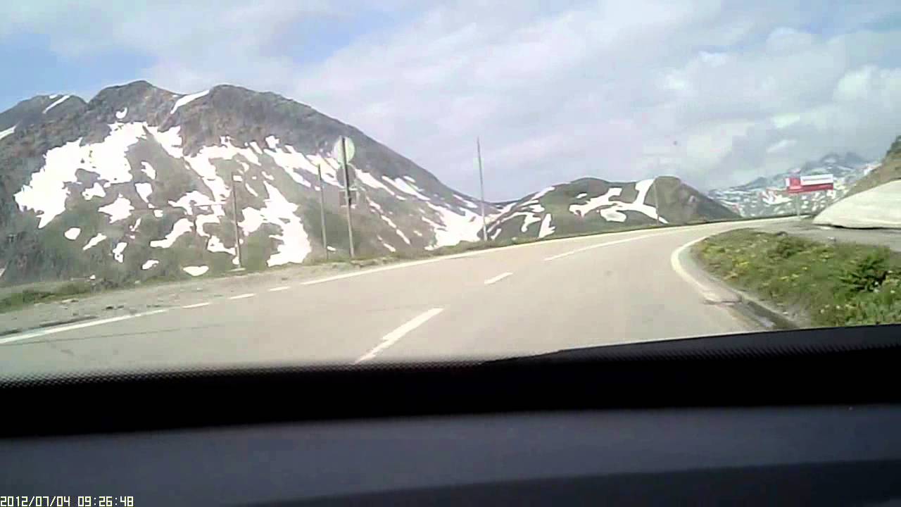 20120704 Realp - Oberwald (Furkapass 2429m), timelapse 8x 720p