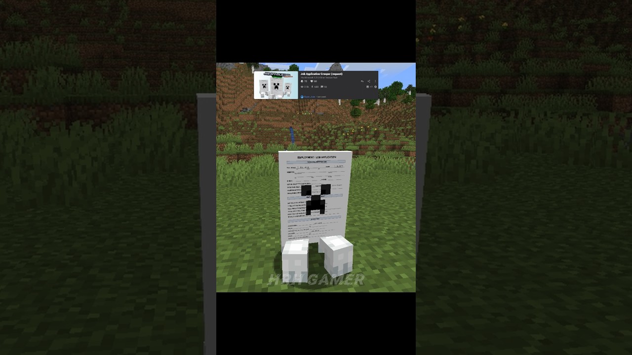 Minecraft BEST Texture pack ☠️ #shorts