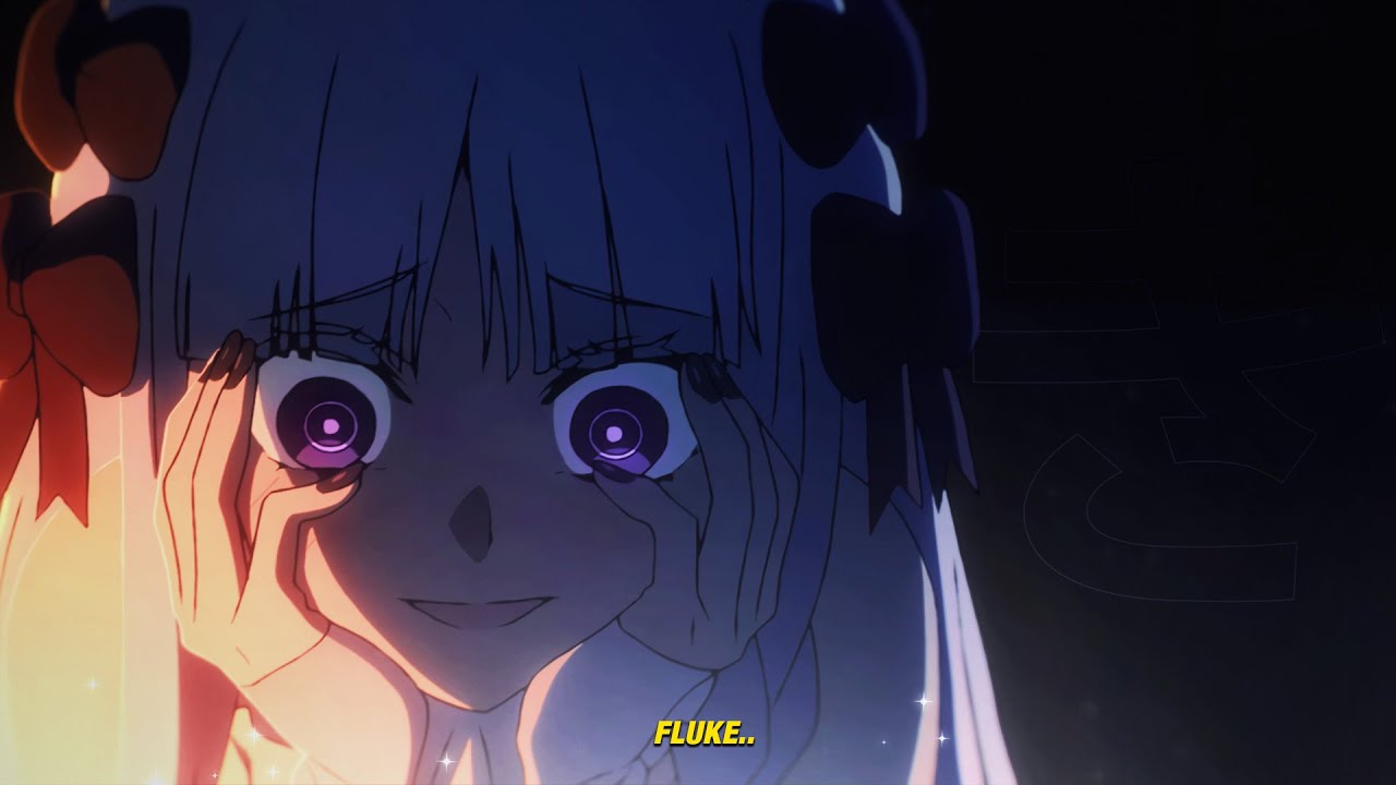 blackwinterwells & miraie - fluke (lyrics) | amv