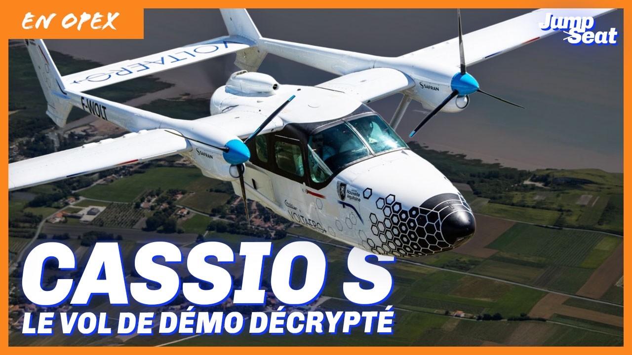 Cassio S : Comment piloter un avion hybride ?