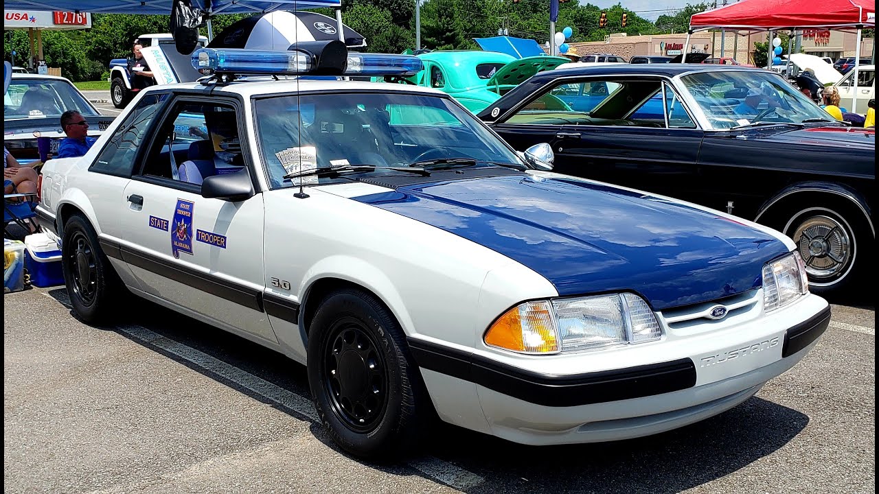1988 Alabama State Trooper SSP Foxbody Mustang that's MINT!