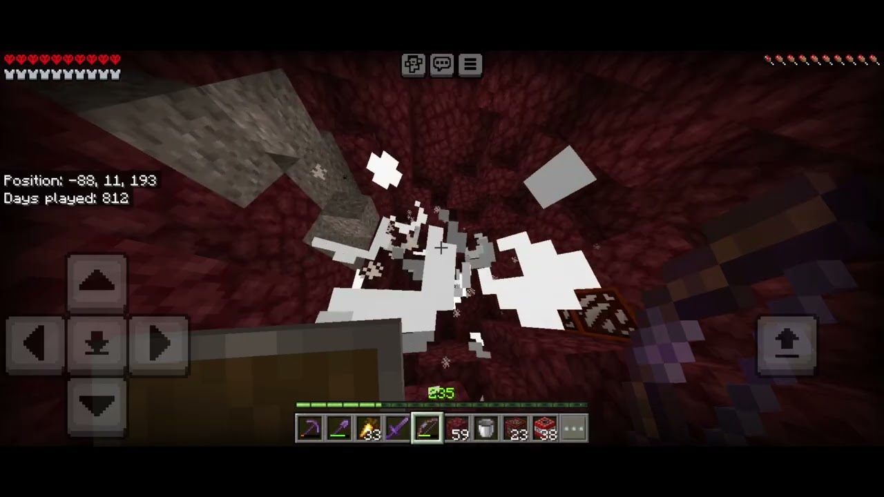 netherite mining proof 2 mcpe hardcore TJ721