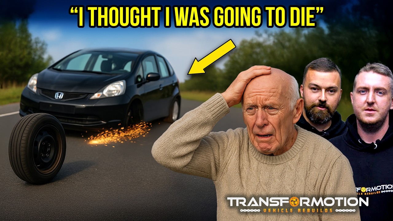 75 Year Old Man’s Wheel Flew Off While Driving.. We Had To Help