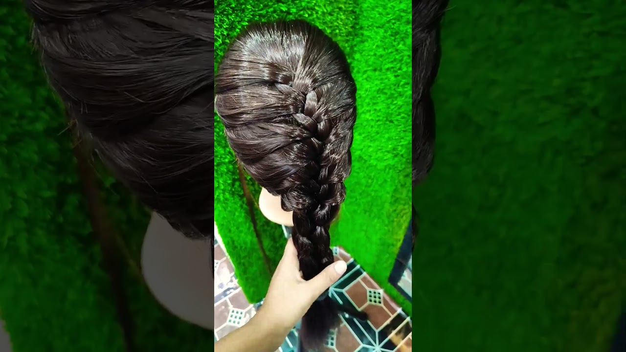 Hairstyle French plate
