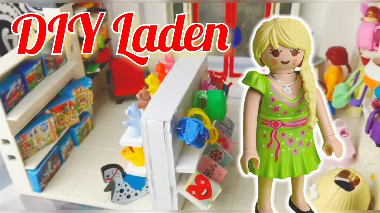 DIY Playmobil Laden von Familie Freundorfer [Pimp my Playmobil] - PLAYMOBIL Film Deutsch