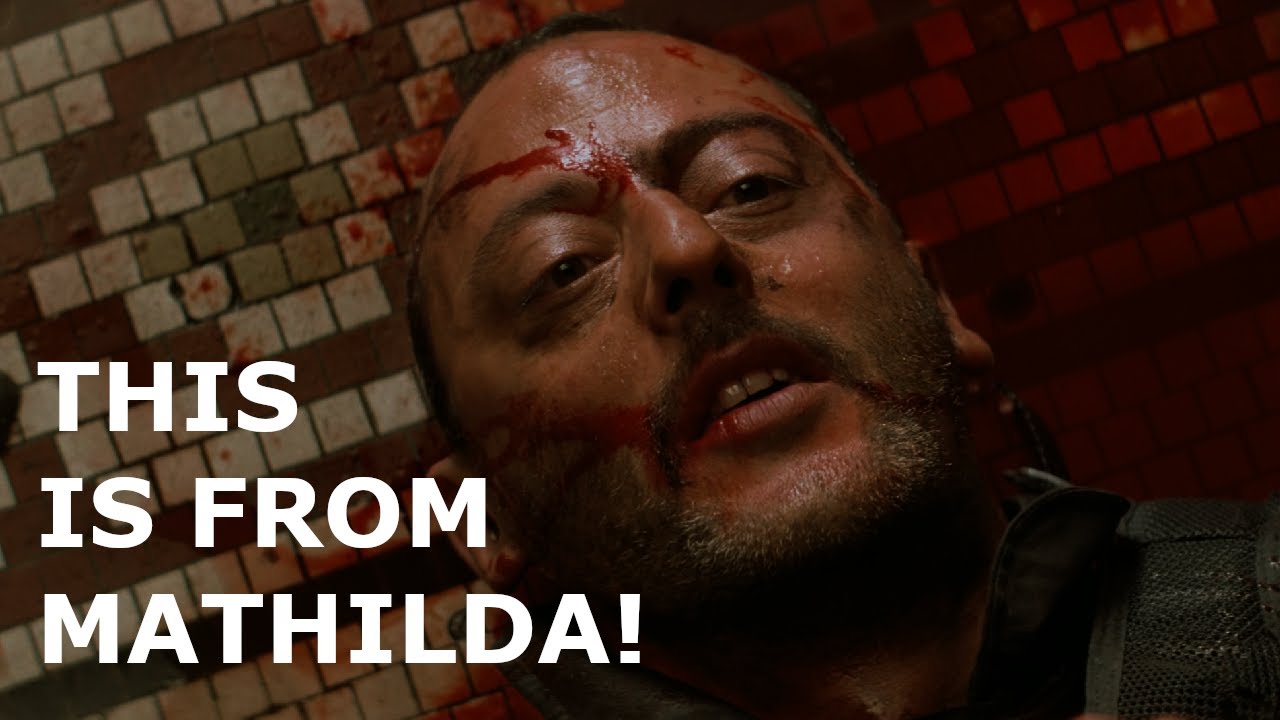 This is from Mathilda (L&eacute;on's death scene) - L&eacute;on: The Professional (1994)