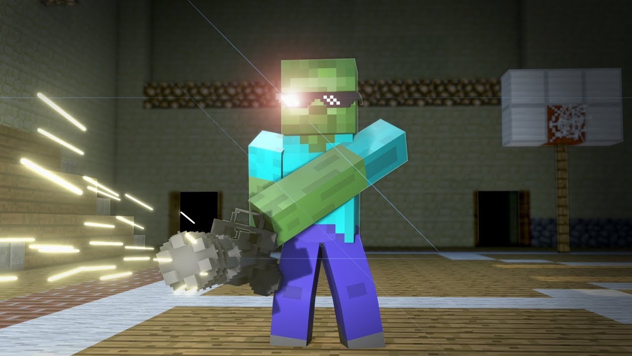 Monster School : Zombie Life - Best minecraft animation
