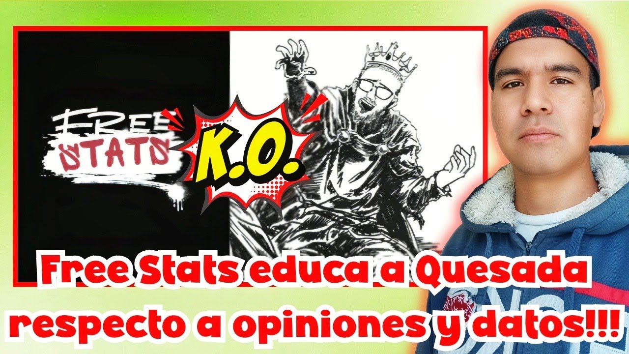 FREE STATS desmonta a RODRIGO QUESADA y sus opiniones sesgadas con DATOS VERIFICABLES