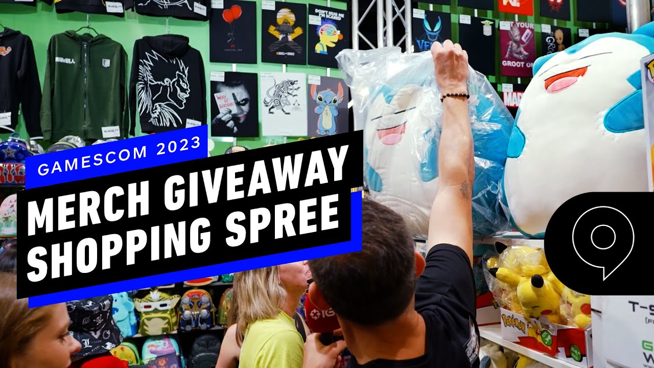 We Spent $5000 on Merch at gamescom 2023