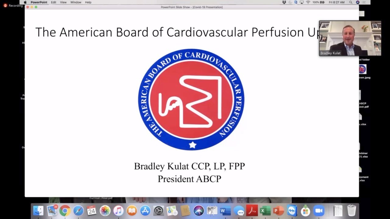 American Board of Cardiovascular Perfusion 2020 Update